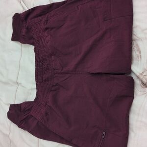 Med Couture Women's Scrub Pants - Burgundy